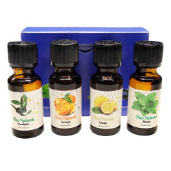 Caixa óleos sortidos 20ml (4 Unid.)